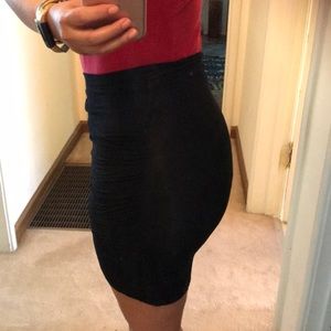 Fitted Mini Tulip Skirt